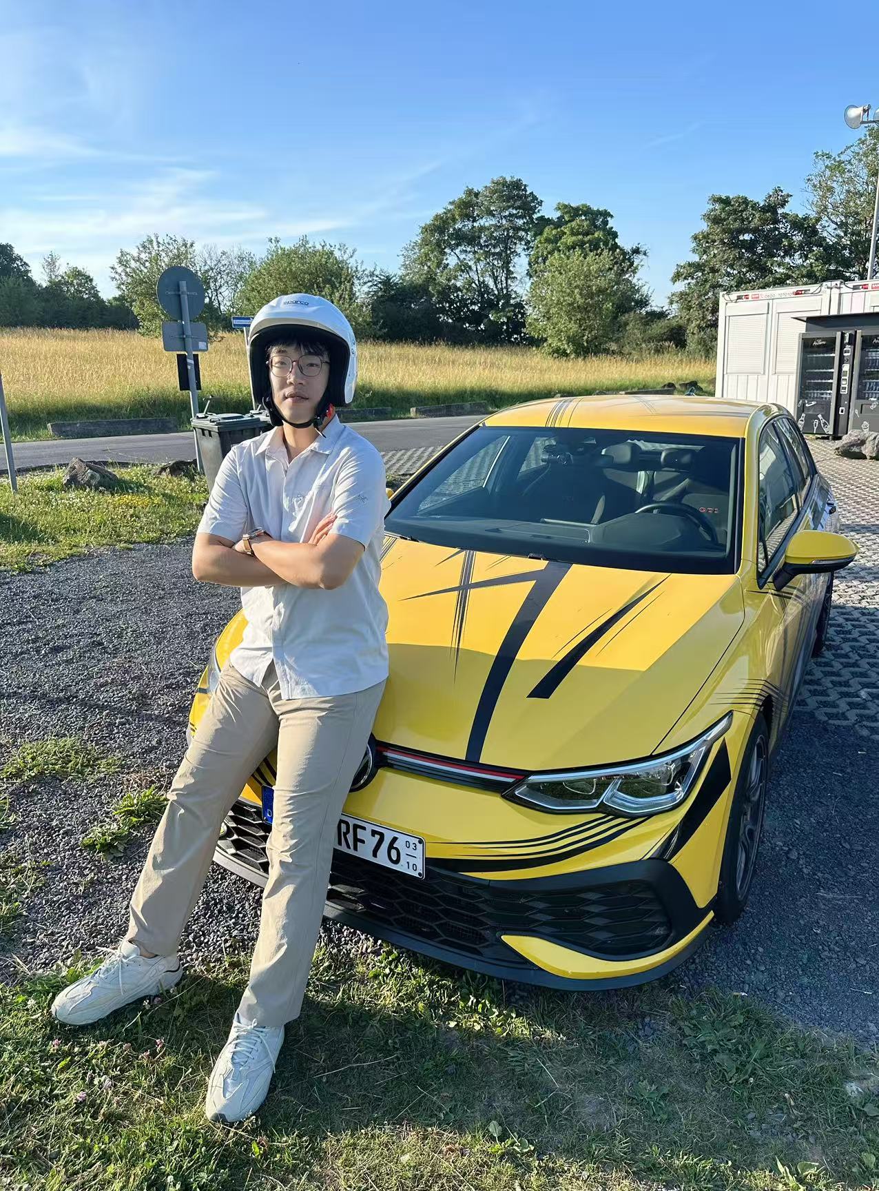 在德国纽伯格林北环赛道